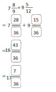 Math in Focus Grade 5 Chapter 3 Practice 5 Answer Key Adding Mixed ...