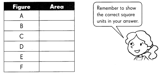 Math in Focus Grade 3 Chapter 19 Practice 3 Answer Key Square Units (m² and ft²) 6