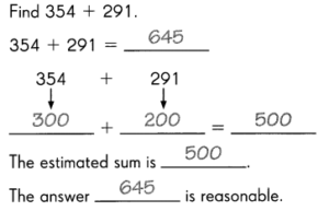 Math in Focus Grade 3 Chapter 2 Practice 5 Answer Key Using Front-End ...