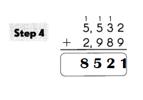 Math-in-Focus-Grade-3-Chapter-3-Practice-3-Answer-Key-Addition-with-Regrouping-in-Ones-Tens-and-Hundreds-Follow the steps to add-Fill in the blanks-1
