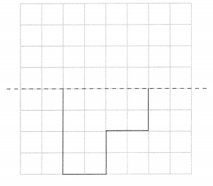 Math in Focus Grade 4 Chapter 13 Practice 3 Answer Key Making Symmetric Shapes and Patterns 2
