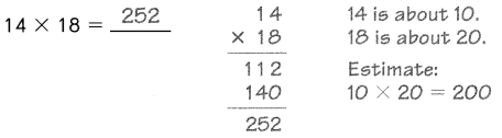 Math in Focus Grade 4 Chapter 3 Practice 2 Answer Key Multiplying by a 2-Digit Number 16