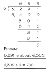 Math in Focus Grade 4 Chapter 3 Practice 4 Answer Key Dividing by a 1 ...