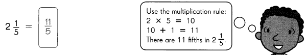 Math in Focus Grade 4 Chapter 6 Practice 5 Answer Key Renaming Improper Fractions and Mixed Numbers 13
