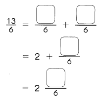 Math in Focus Grade 4 Chapter 6 Practice 5 Answer Key Renaming Improper Fractions and Mixed Numbers 4