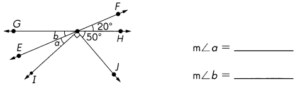 Math in Focus Grade 5 Chapter 12 Practice 1 Answer Key Angles on a Line ...