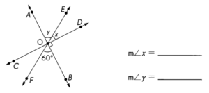 Math in Focus Grade 5 Chapter 12 Practice 3 Answer Key Vertical Angles ...