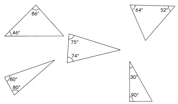 Math in Focus Grade 5 Chapter 13 Practice 1 Answer Key Right, Isosceles, and Equilateral Triangles 11