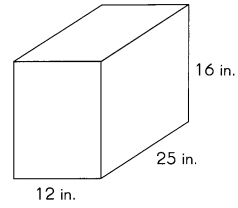 Math in Focus Grade 5 Chapter 15 Practice 5 Volume of a Rectangular Prism and Liquid 3