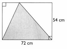 Math in Focus Grade 5 Chapter 6 Practice 3 Answer Key Finding the Area of a Triangle 24