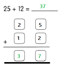 Math in Focus Grade 1 Chapter 13 Practice 1 Answer Key Addition Without Regrouping 12