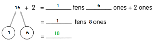 Math in Focus Grade 1 Chapter 13 Practice 1 Answer Key Addition Without Regrouping 3