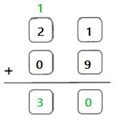 Math in Focus Grade 1 Chapter 13 Practice 2 Answer Key Addition with Regrouping 14