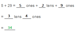 Math in Focus Grade 1 Chapter 13 Practice 2 Answer Key Addition with ...