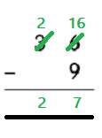 Math in Focus Grade 1 Chapter 13 Practice 4 Answer Key Subtraction with Regrouping 7