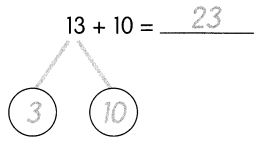 Math in Focus Grade 1 Chapter 14 Practice 1 Answer Key Mental Addition 2