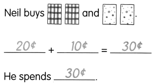 Math in Focus Grade 1 Chapter 19 Practice 4 Answer Key Adding and Subtracting Money 15