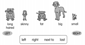 Math in Focus Grade 1 Chapter 6 Practice 2 Answer Key Position Words ...