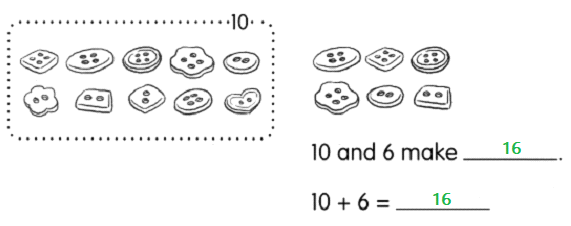 Math in Focus Grade 1 Chapter 7 Practice 1 Answer Key Counting to 20_9