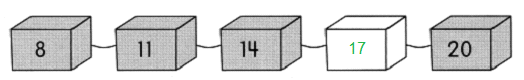 Math in Focus Grade 1 Chapter 7 Practice 4 Answer Key Making Patterns ...