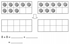 Math in Focus Grade 1 Chapter 8 Practice 1 Answer Key Ways to Add ...