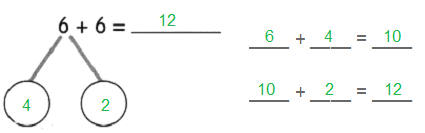 Math in Focus Grade 1 Chapter 8 Practice 1 Answer Key Ways to Add_2