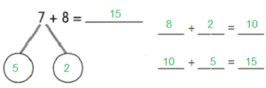 Math in Focus Grade 1 Chapter 8 Practice 1 Answer Key Ways to Add ...