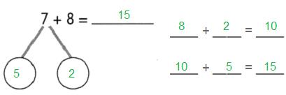 Math in Focus Grade 1 Chapter 8 Practice 1 Answer Key Ways to Add_3