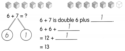 Math in Focus Grade 1 Chapter 8 Practice 3 Answer Key Ways to Add 4