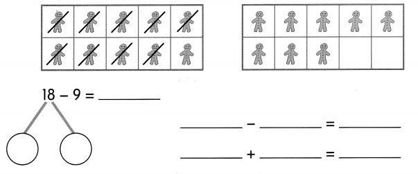 Math in Focus Grade 1 Chapter 8 Practice 4 Answer Key Ways to Subtract 16