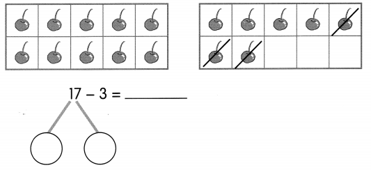 Math in Focus Grade 1 Chapter 8 Practice 4 Answer Key Ways to Subtract 2