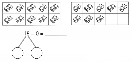 Math in Focus Grade 1 Chapter 8 Practice 4 Answer Key Ways to Subtract 3