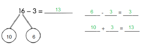 Math in Focus Grade 1 Chapter 8 Practice 4 Answer Key Ways to Subtract_8