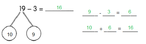 Math in Focus Grade 1 Chapter 8 Practice 4 Answer Key Ways to Subtract_9