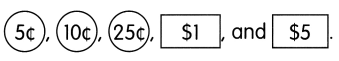 Math in Focus Grade 2 Chapter 11 Answer Key Money 2