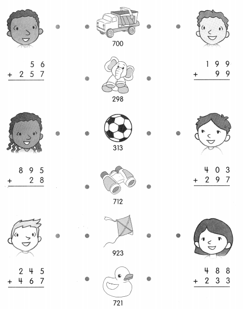 Math in Focus Grade 2 Chapter 2 Practice 7 Answer Key Addition with Regrouping in Ones and Tens 6