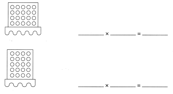 Math in Focus Grade 2 Chapter 6 Practice 4 Answer Key Multiplying 5 Using Dot Paper 10