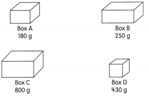 Math in Focus Grade 2 Chapter 8 Practice 4 Answer Key Comparing Masses ...