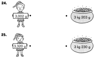 Math in Focus Grade 3 Chapter 11 Practice 3 Answer Key Kilograms and ...