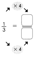 Math in Focus Grade 3 Chapter 14 Practice 3 Answer Key More Equivalent Fractions 3