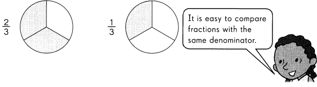 Math in Focus Grade 3 Chapter 14 Practice 4 Answer Key Comparing Fractions 4