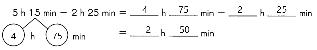 Math in Focus Grade 3 Chapter 16 Practice 4 Answer Key Subtraction of Time q6