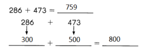 Math in Focus Grade 3 Chapter 2 Practice 5 Answer Key Using Front-End ...