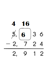 Math-in-Focus-Grade-3-Chapter-4-Answer-Key-Subtraction-up-to-10,000-Put on Your Thinking-Fill in the missing numbers-3