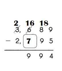 Math-in-Focus-Grade-3-Chapter-4-Answer-Key-Subtraction-up-to-10,000-Put on Your Thinking-Fill in the missing numbers-5