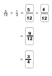 Math in Focus Grade 4 Chapter 6 Practice 1 Answer Key Adding Fractions ...