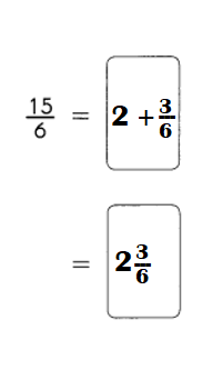 Math-in-Focus-Grade-4-Chapter-6-Practice-5-Answer-Key-Renaming-Improper-Fractions-and-Mixed-Numbers-Express each improper fraction as a whole number or a mixed number in simplest form-10