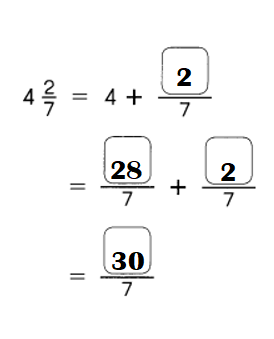 Math-in-Focus-Grade-4-Chapter-6-Practice-5-Answer-Key-Renaming-Improper-Fractions-and-Mixed-Numbers-Express each improper fraction as a whole number or a mixed number in simplest form-13