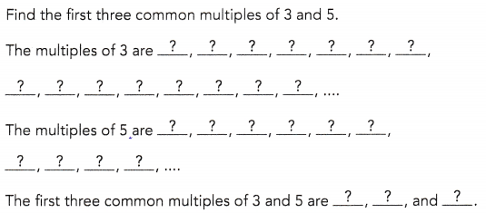 Math in Focus Grade 6 Chapter 1 Lesson 1.3 Answer Key Common Factors and Multiples 11