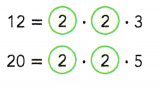 Math in Focus Grade 6 Chapter 1 Lesson 1.3 Answer Key Common Factors and Multiples 7